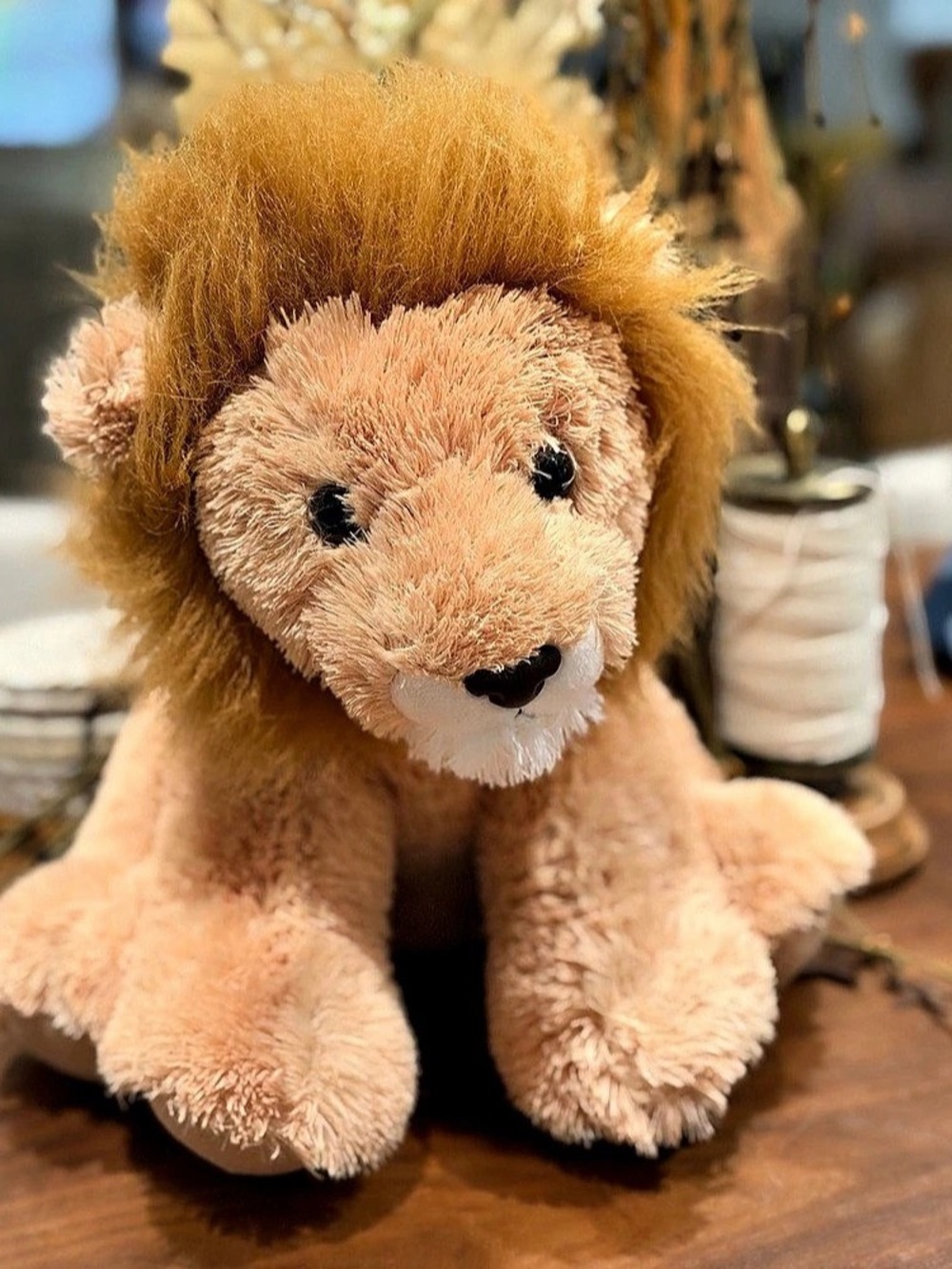Aurora World Lion Plush Stuffed Animal Brown & Orange